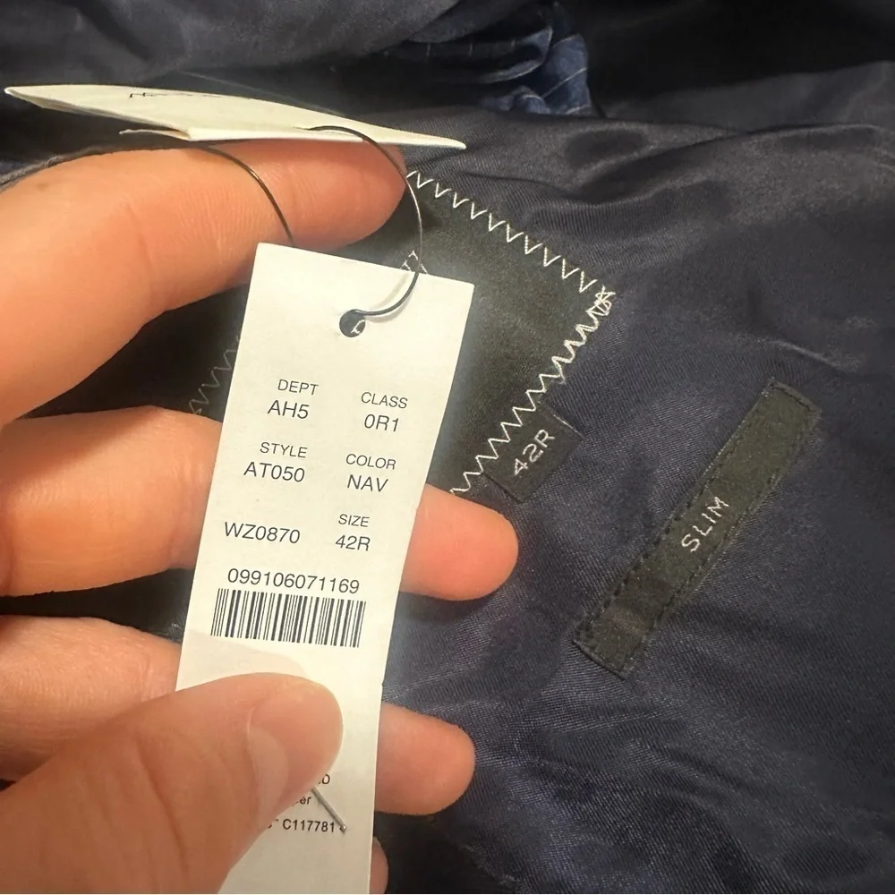 J crew ludlow slim fit suit jacket navy blue